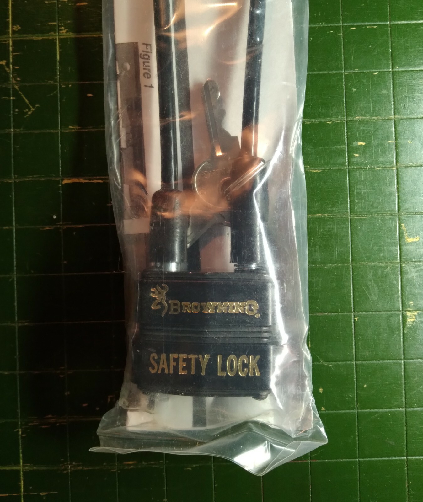 Browning Cable Gun Safety Lock, New in Package with 2 Keys