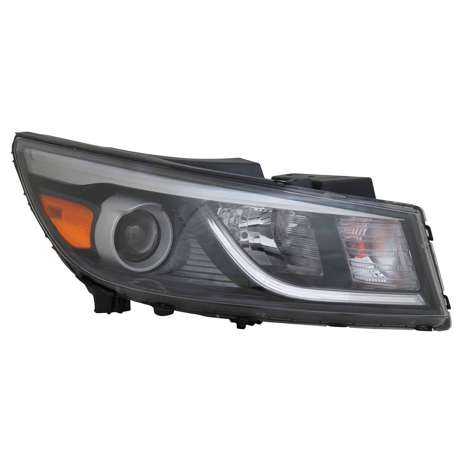 LKQ KI2503181OE - Brand New OE Passenger Side Replacement Headlight