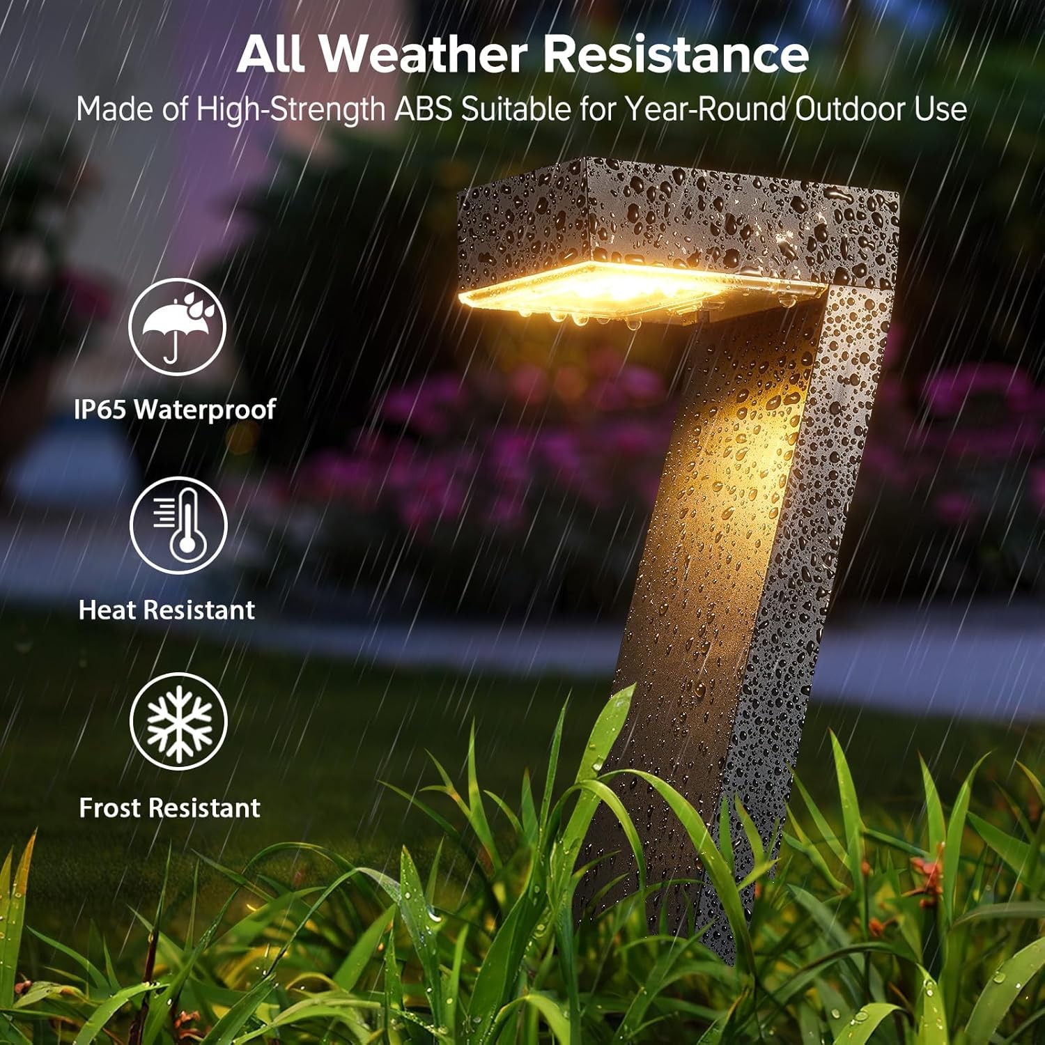 8pcs Solar Light Outdoor Pathway light LED Walkway Ground Garden Path Waterproof