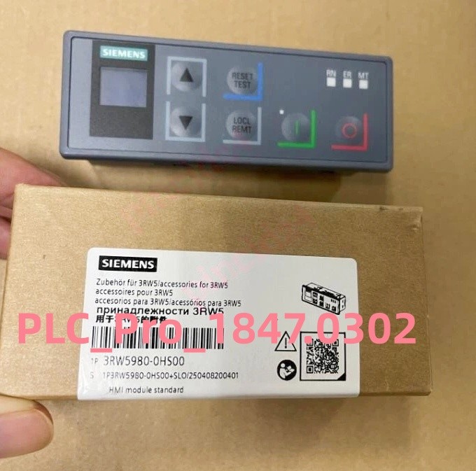 1PCS Brand New SIEMENS 3RW5980-0HS00 HMI Module 3RW59800HS00  Fast Shipment