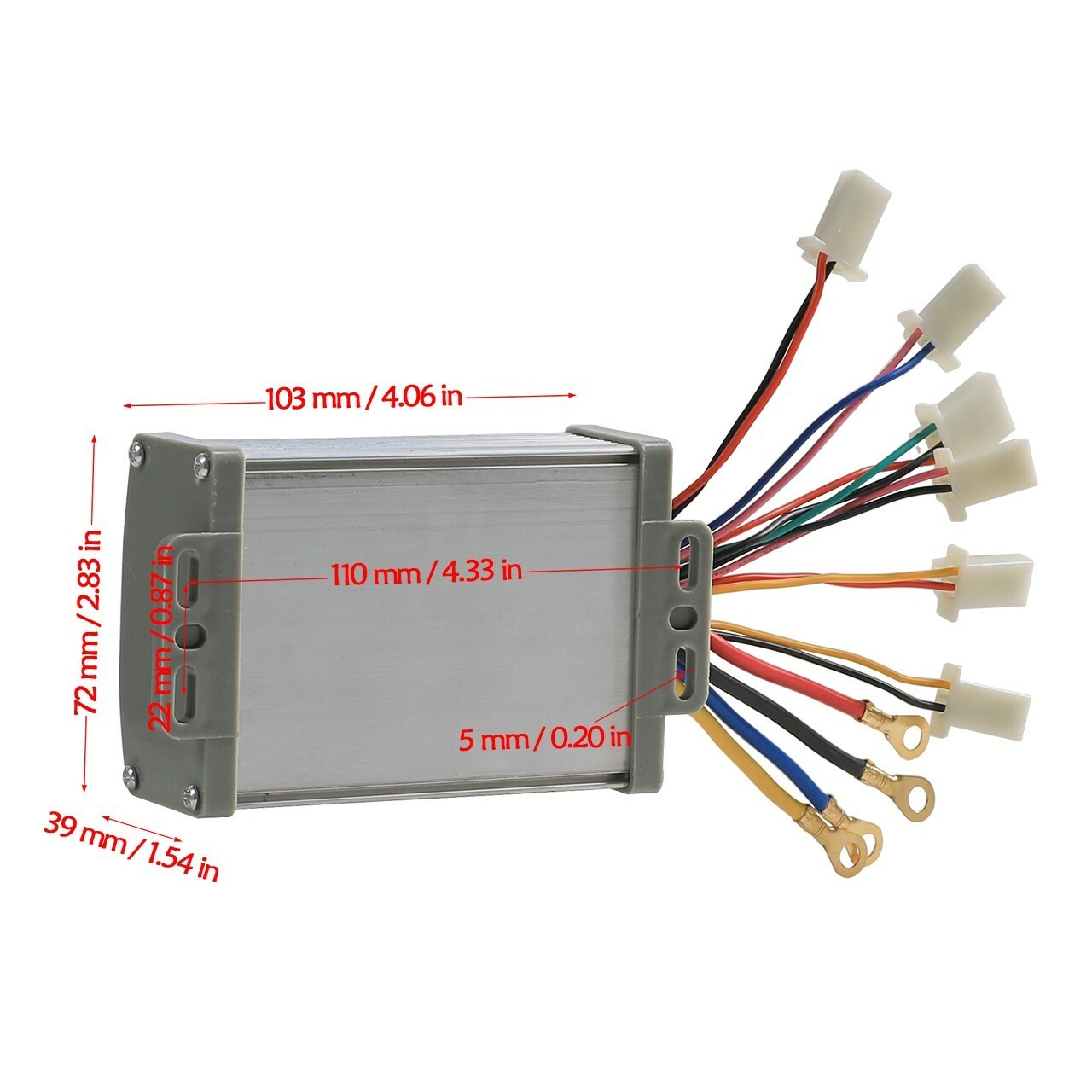48V 1000W Brush Motor Controller Throttle for Scooter ATV Bicycle Go kart