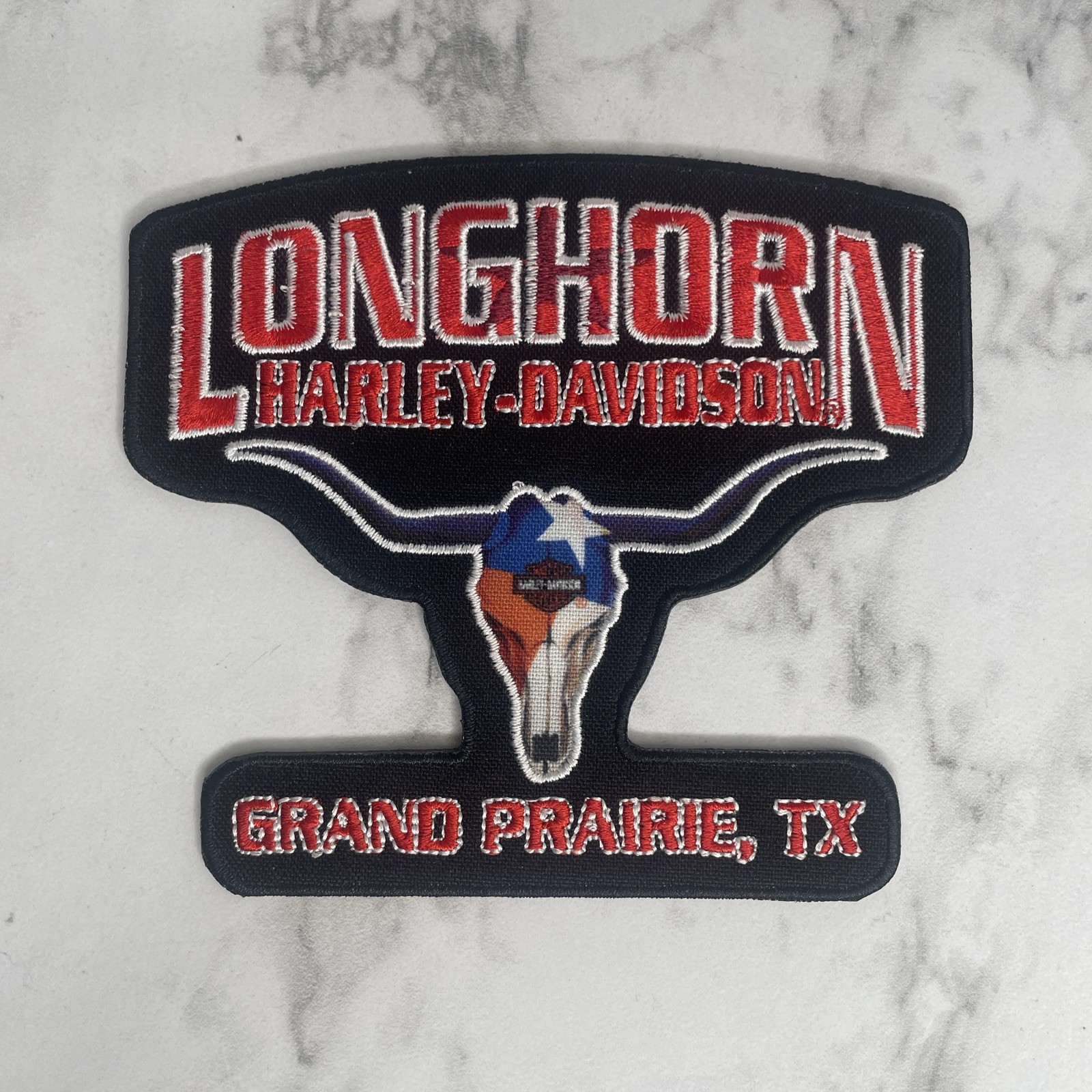 Long Horn Harley Davidson Grand Prairie TX Patch A13