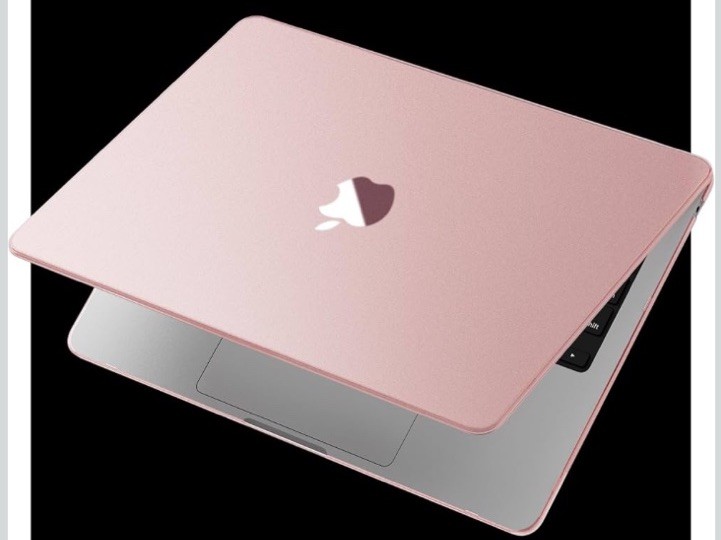 Soonjet  MacBook Air Case Hard shell 13/13.6” M2 M3 M4 Pink 2022-25 Model