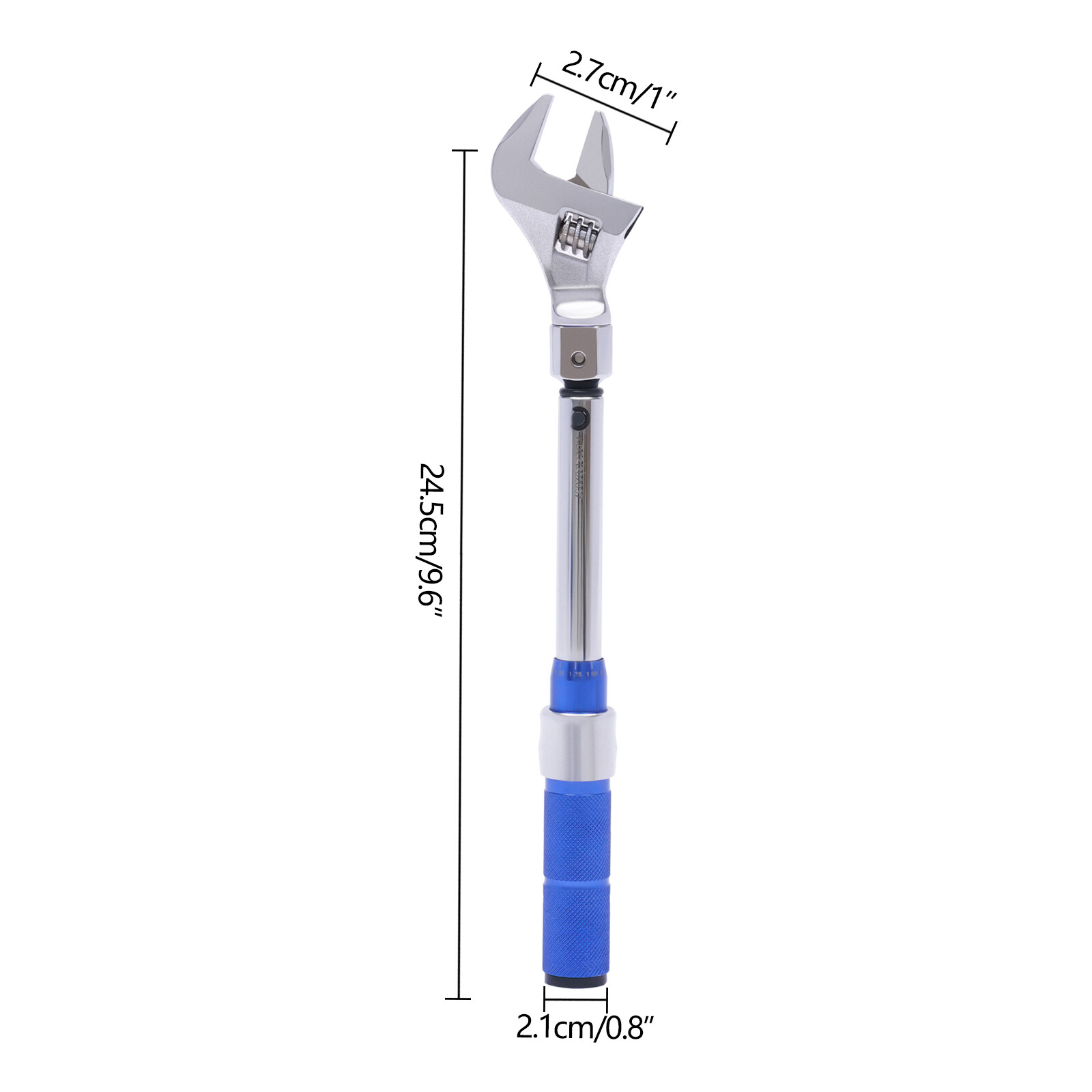 Torque Wrench Adjustable Open End Torque 5-25nm Clicking Wrench Interchangeable