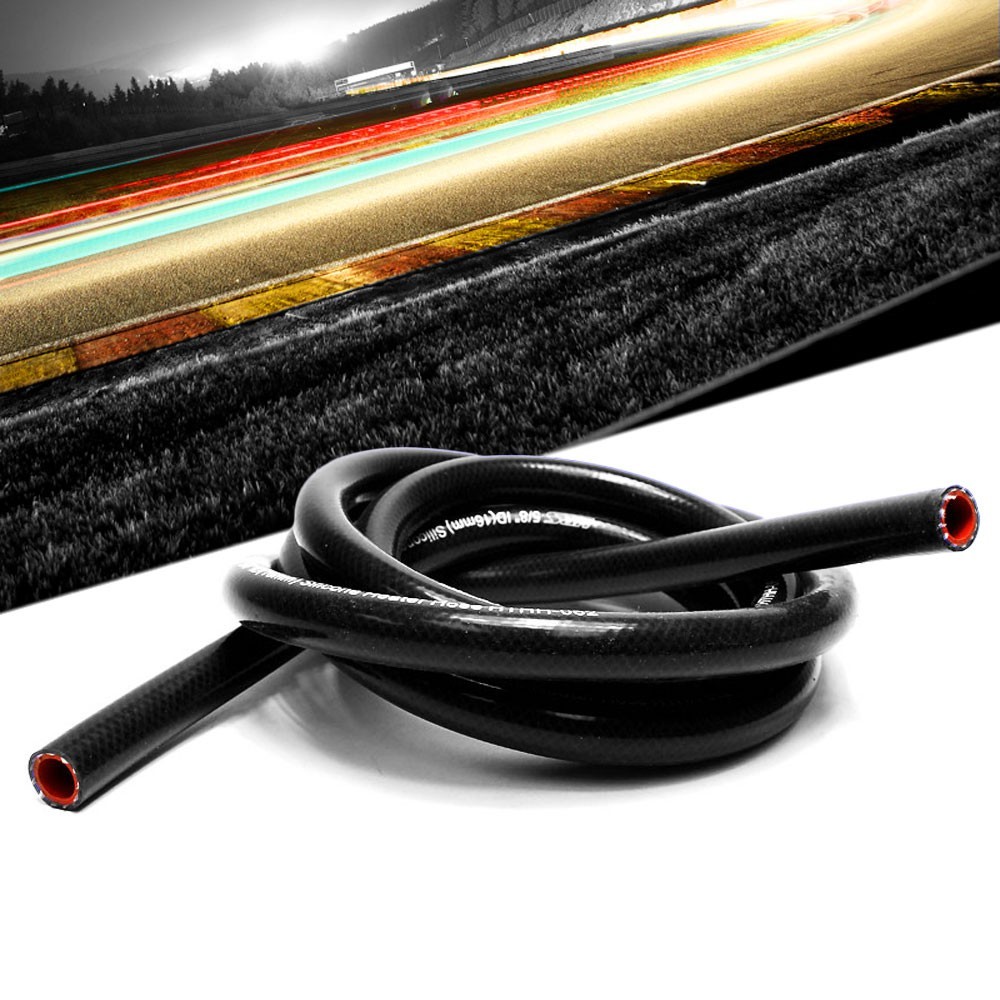 HPS 9/16" (14mm) ID Black 1-Foot High Temp Silicone Heater Hose Coolant Hose