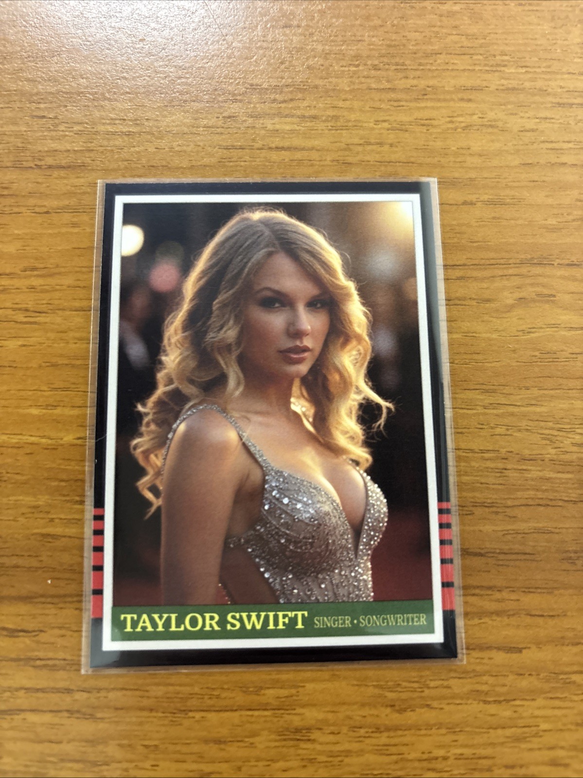 TAYLOR SWIFT Trading Card Beaded Dress Beautiful