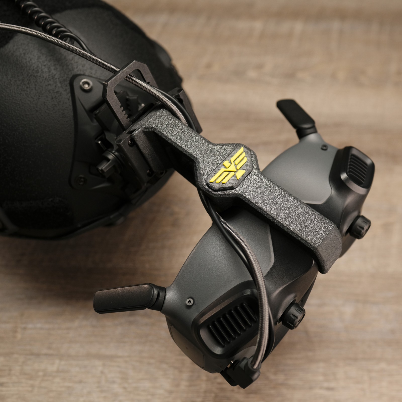 SOLID UAVS Talon – DJI Goggles 2 Helmet Mount Adapter