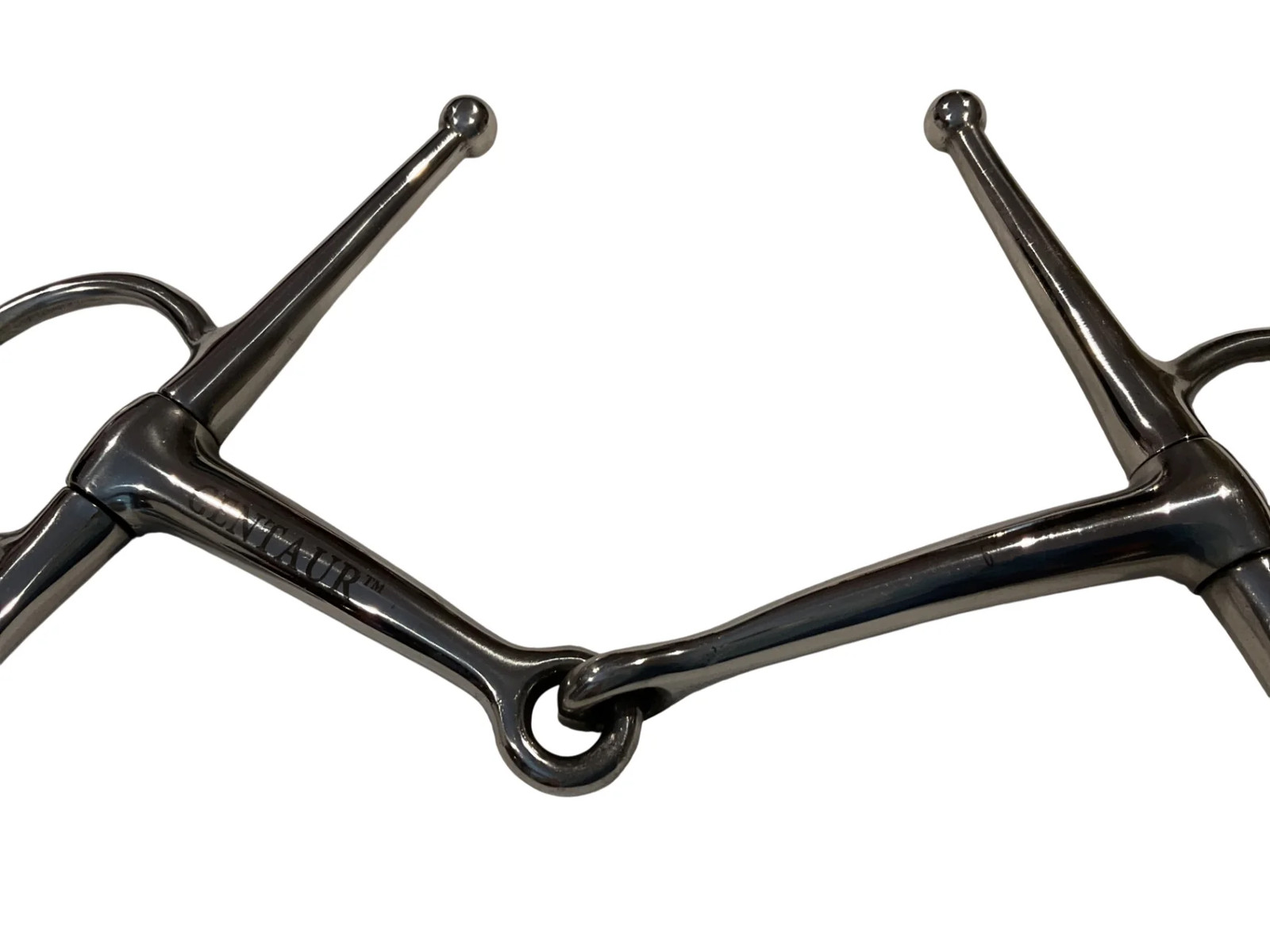 Centaur Full Cheek Single Joint Snaffle Bit 6”