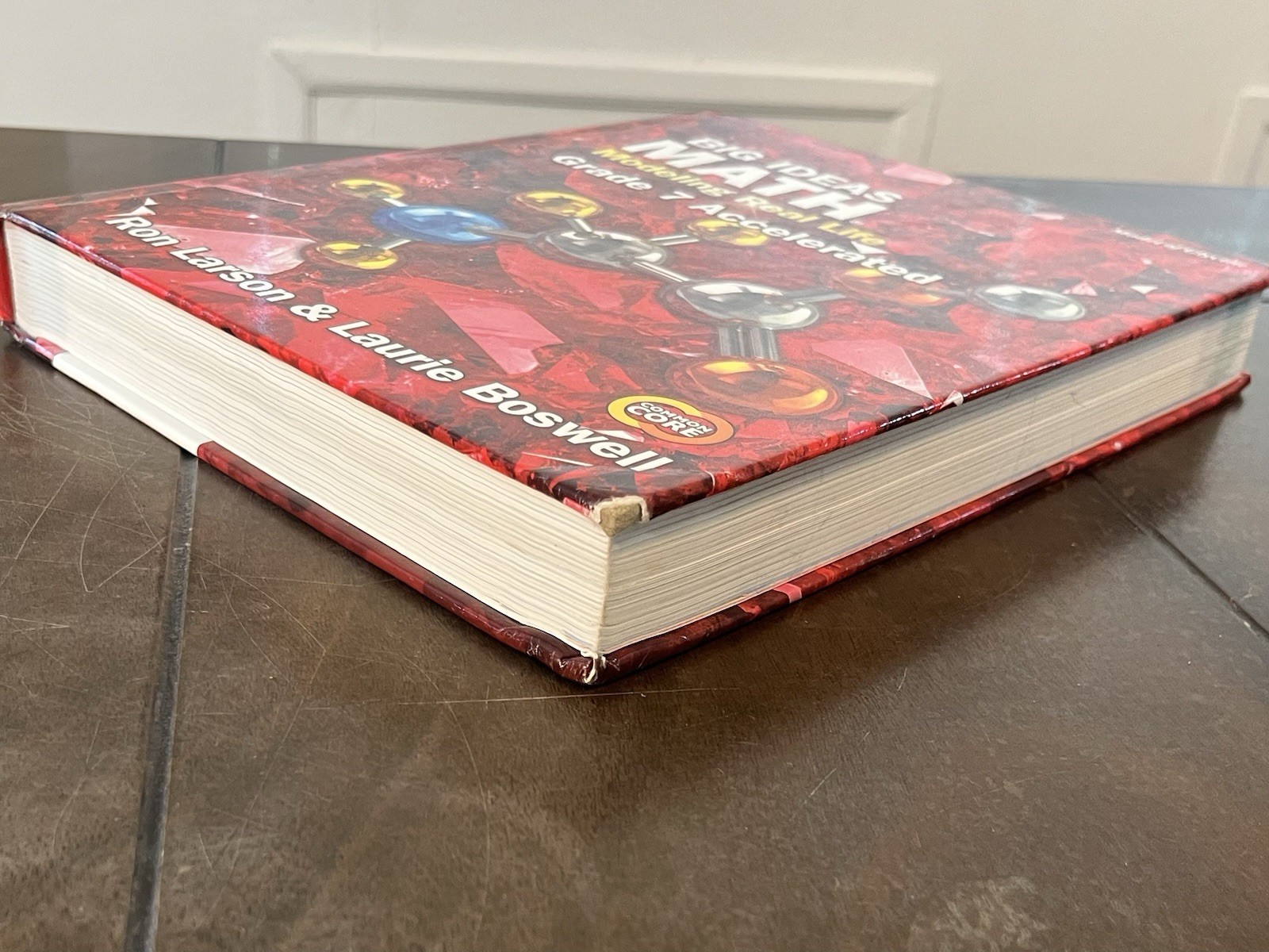 Big Ideas Math Modeling Real Life Grade 7 Accelerated (2019 Hardcover) GOOD