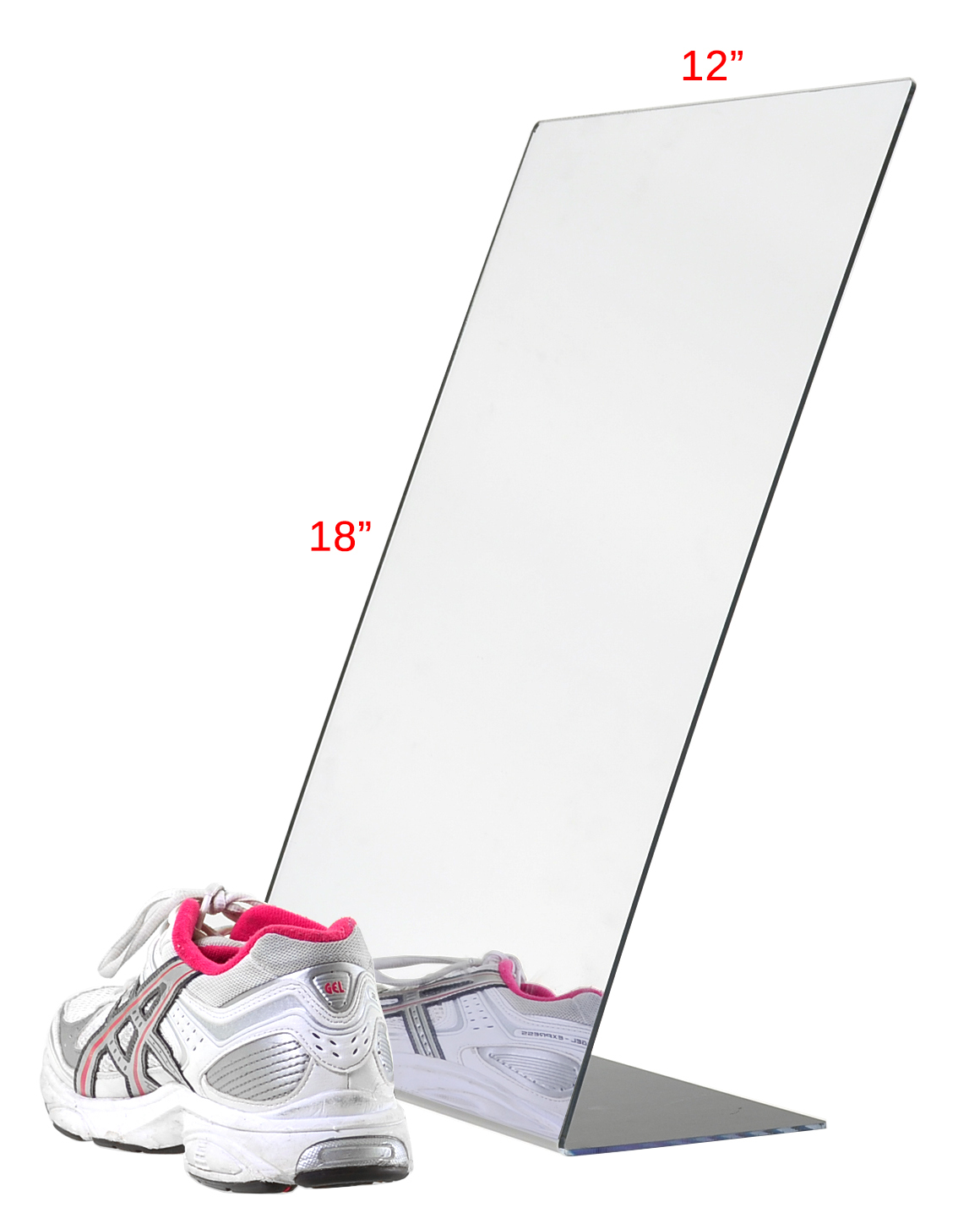 Lot of 12 Acrylic Shoe Store Kid Craft Daycare Shatter Proof Plastic Mirror