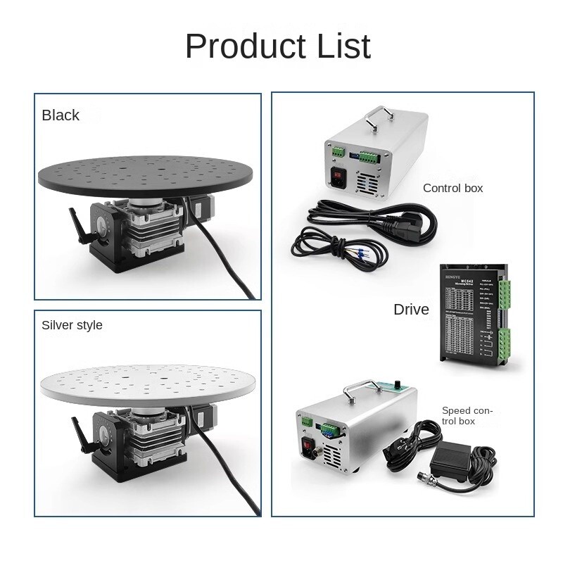 Motor 360 Degrees Rotating Table Rotating Platform Electric Rotating Table Play