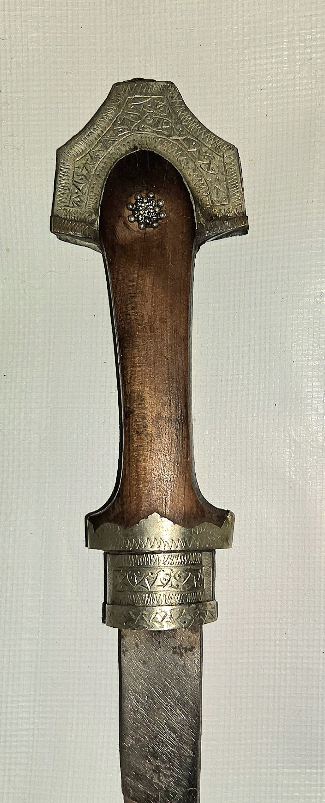 Moroccan Authentic Koummya Jambiya Dagger Blade Marked
