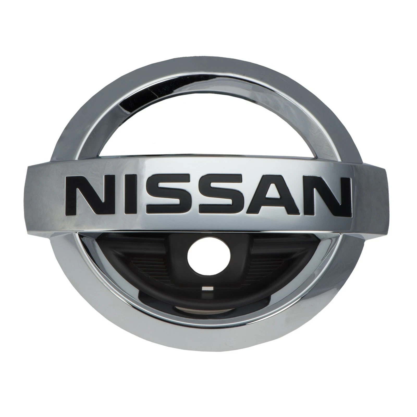 for 2015-2023 NISSAN MURANO Front Bumper Grille Emblem Badge Logo w/ Camera Hole