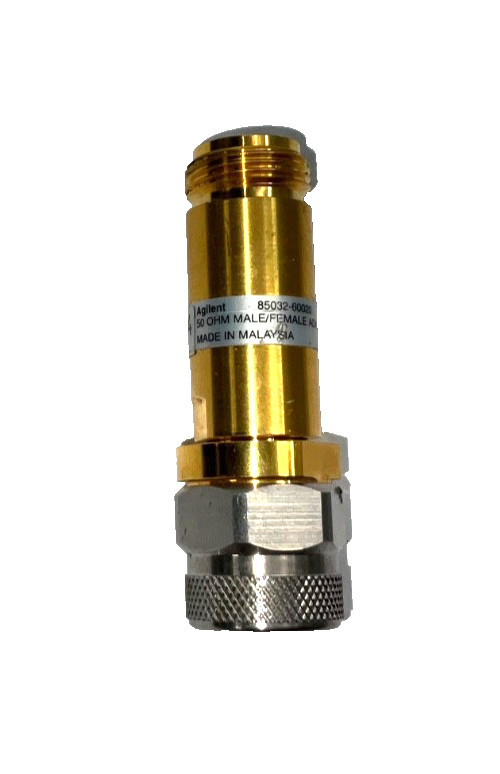 Agilent CALIBRATOR, 50 OHM, Type N- Male / Female Adapter, PN: 85032-60020