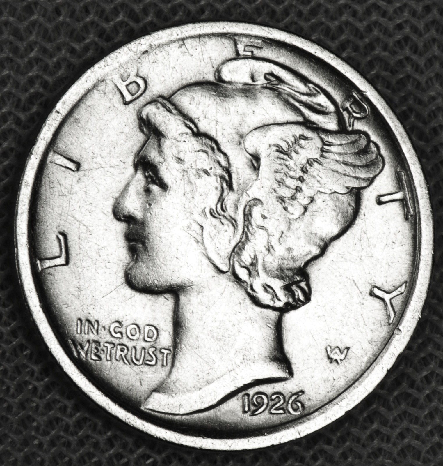 1926-d Mercury Dime.    High Grade   (Inventory A)