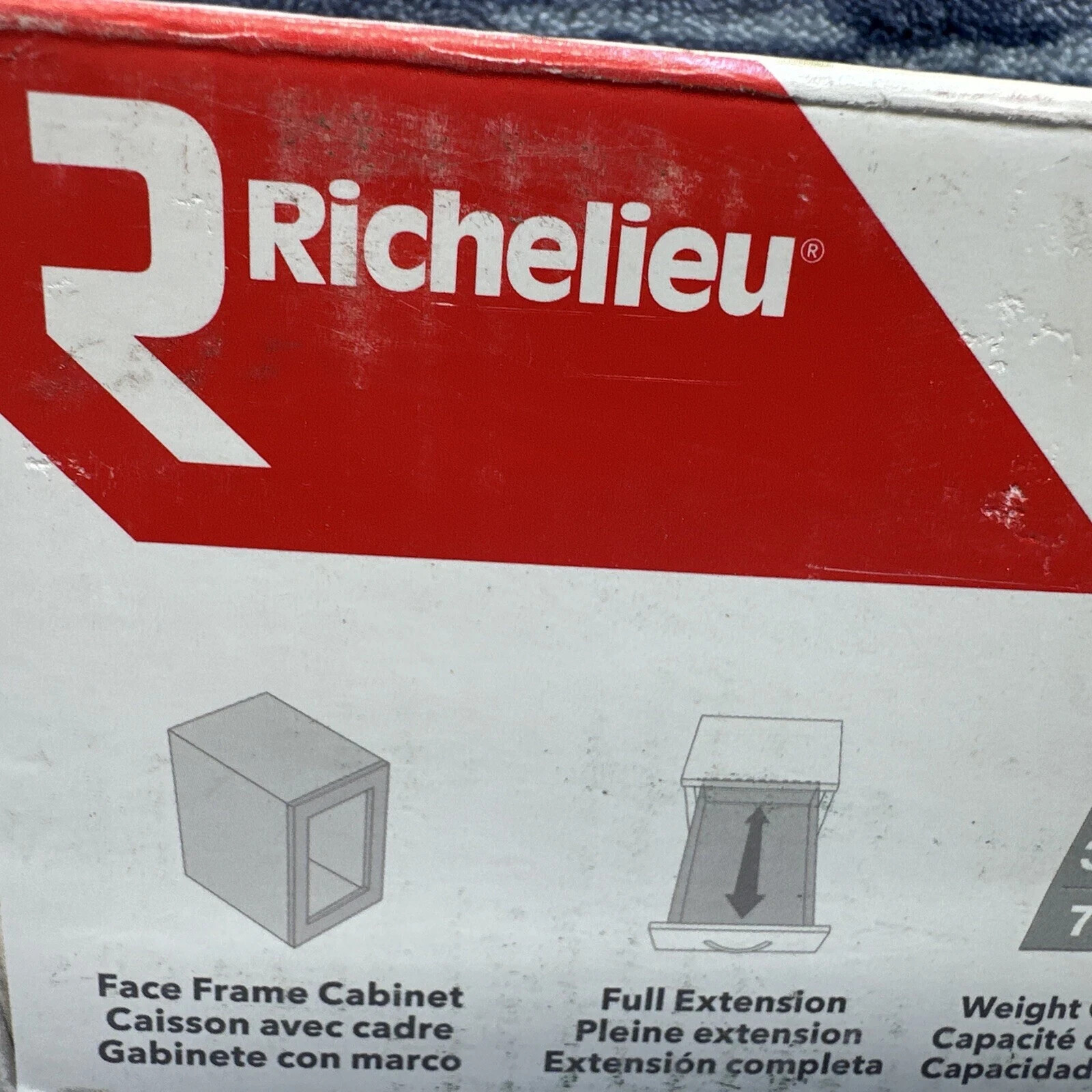 (Pair) Richelieu Full Extension Concealed Undermount Soft Close Drawer Slides 18