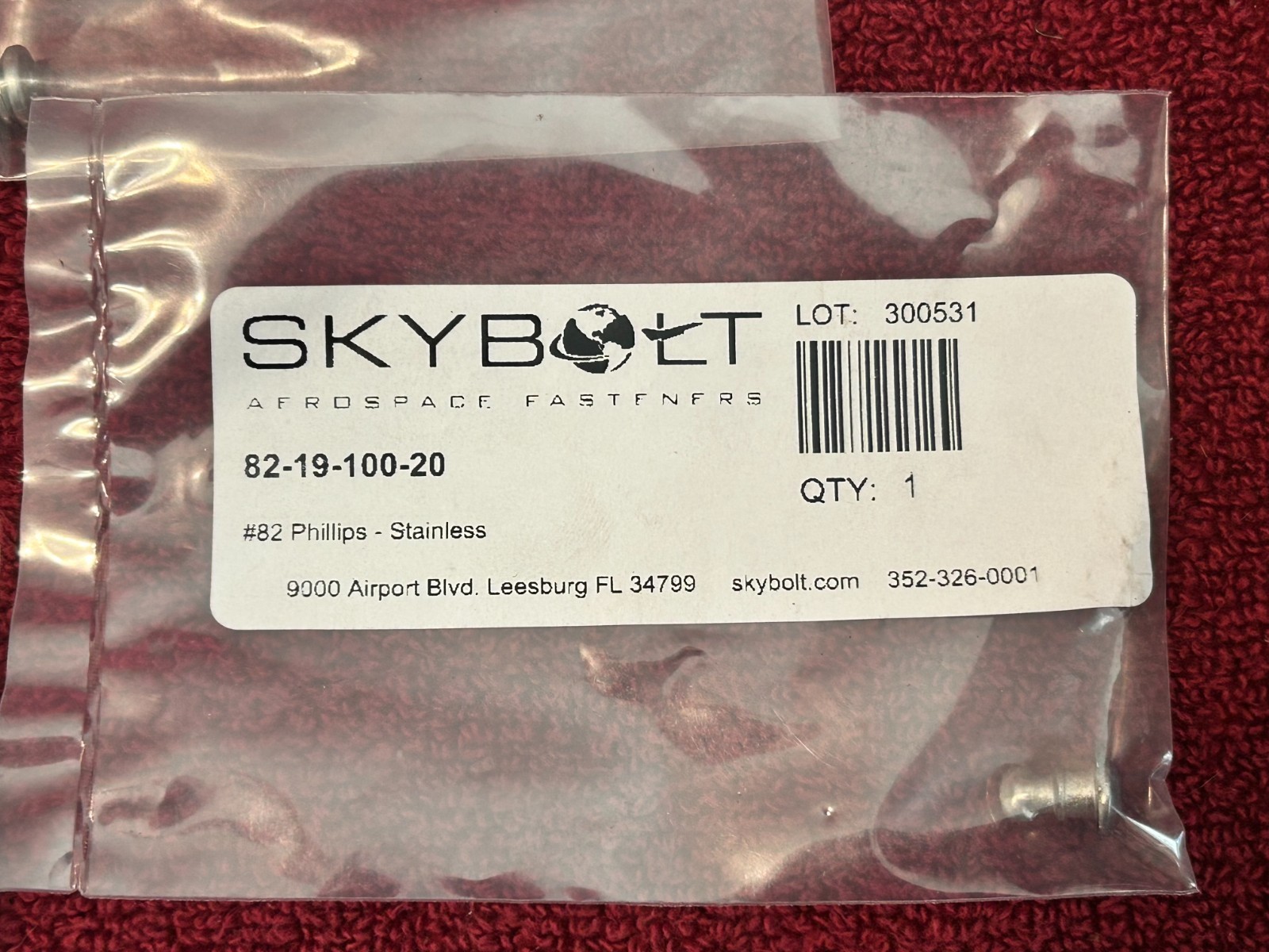 SKYBOLT C172-C5P PHILLIPS DIRECT REPLACEMENT FIREWALL-NOSE/CENTER SPLIT PARTS
