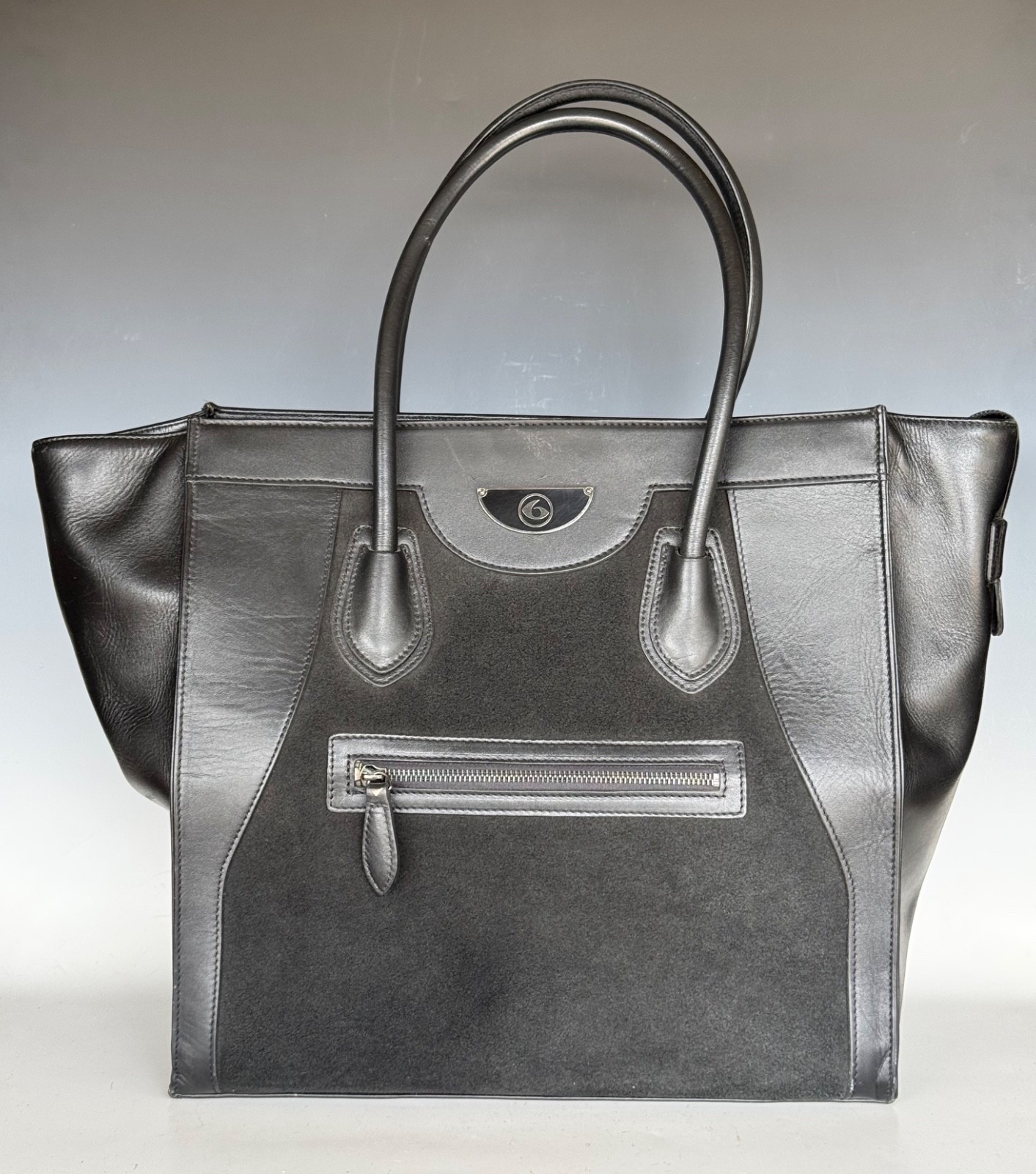 6 Pack Fitness Victoria Elite Insulated Meal Storage Leather Tote Bag