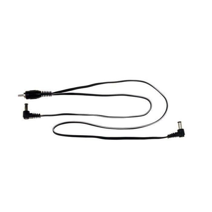 Cioks 1035 Split Flex – two 5,5/2,1mm centre negative DC plugs, 30 & 50cm / 12″