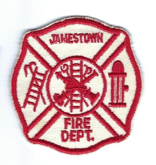 Jamestown (unknown state) Fire Dept. patch - NEW! *Cheesecloth*