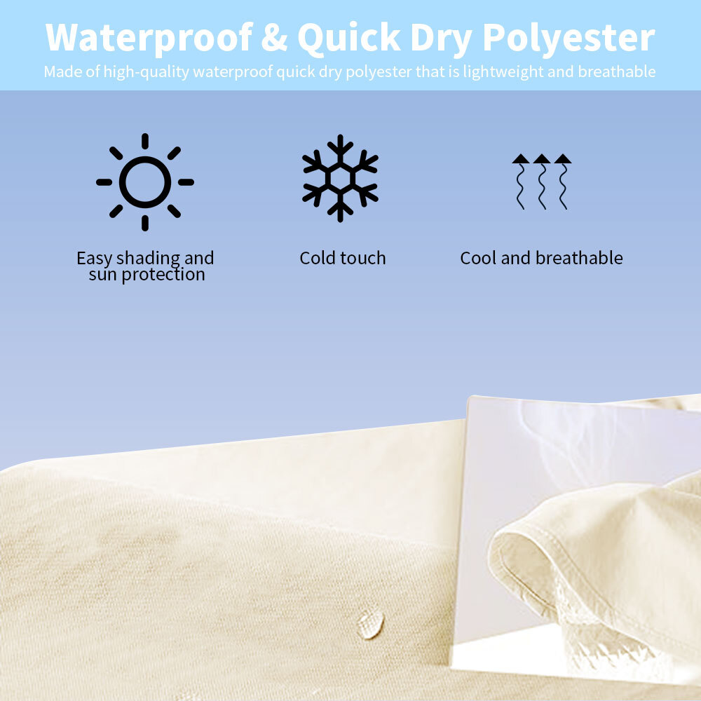 Summer Wide Brim Ponytail Sun Hat With Neck Flap For Women UV Protection Outdoor