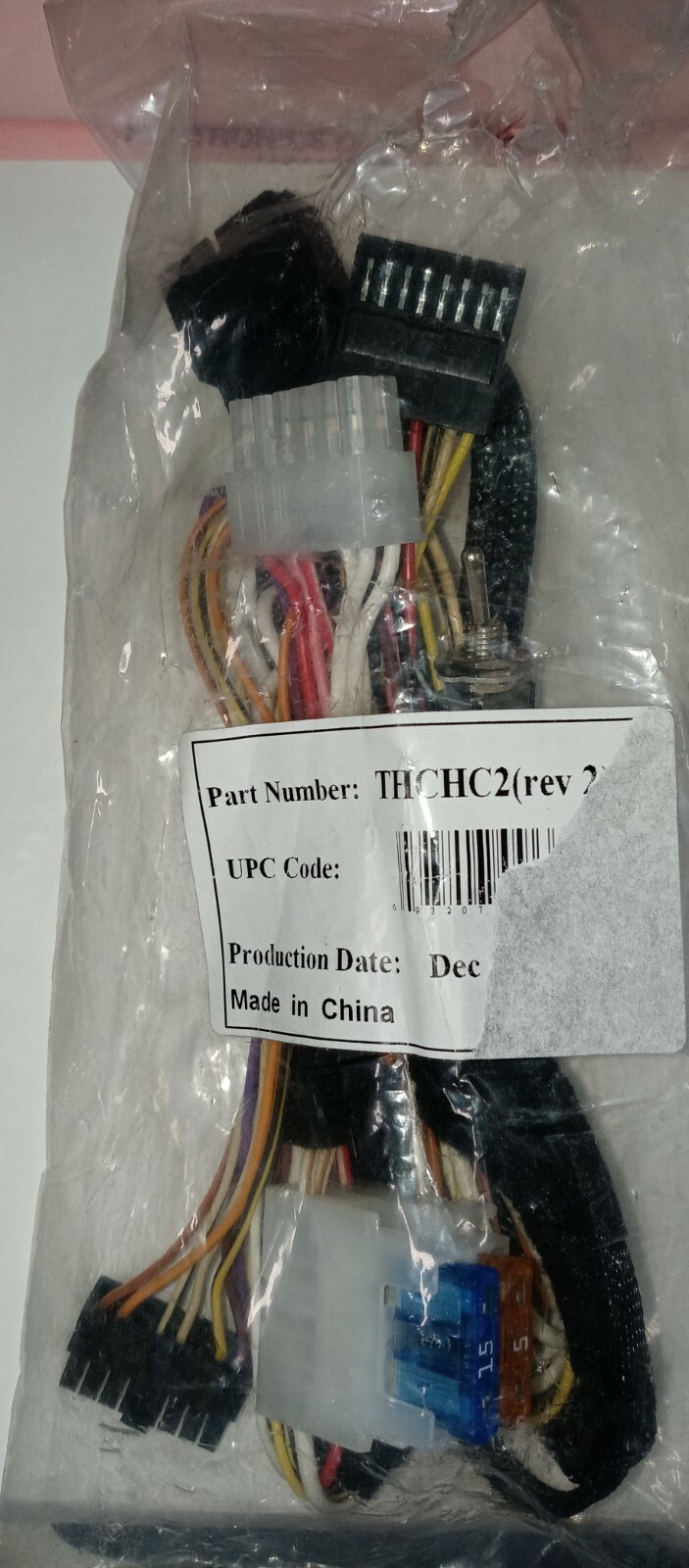 Chrysler T Harness for Remote Start ModelTHCHC2rev1
