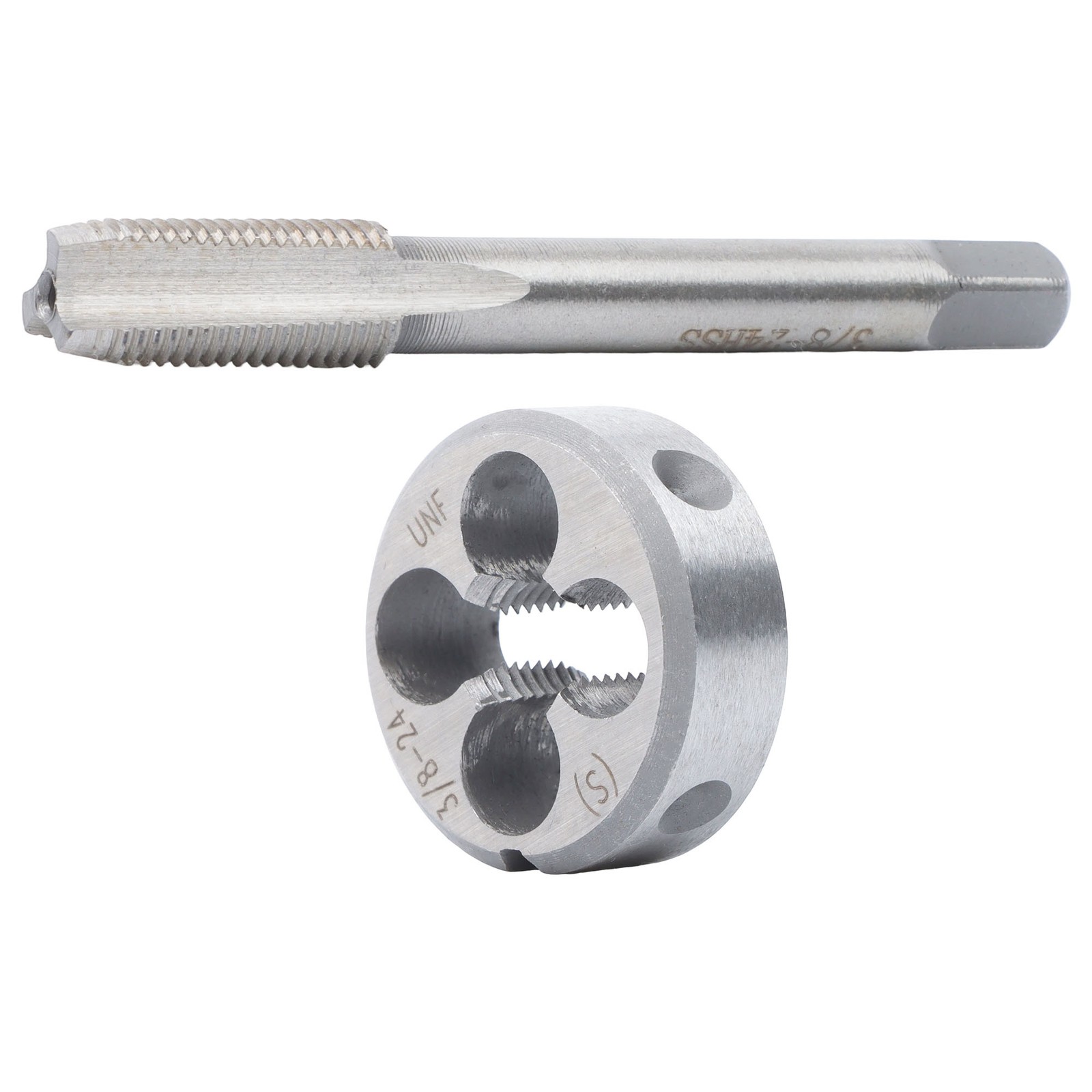 3/8"-24 UNF Tap and Die Set Right Hand HSS Threading Gunsmithing 3/8×24