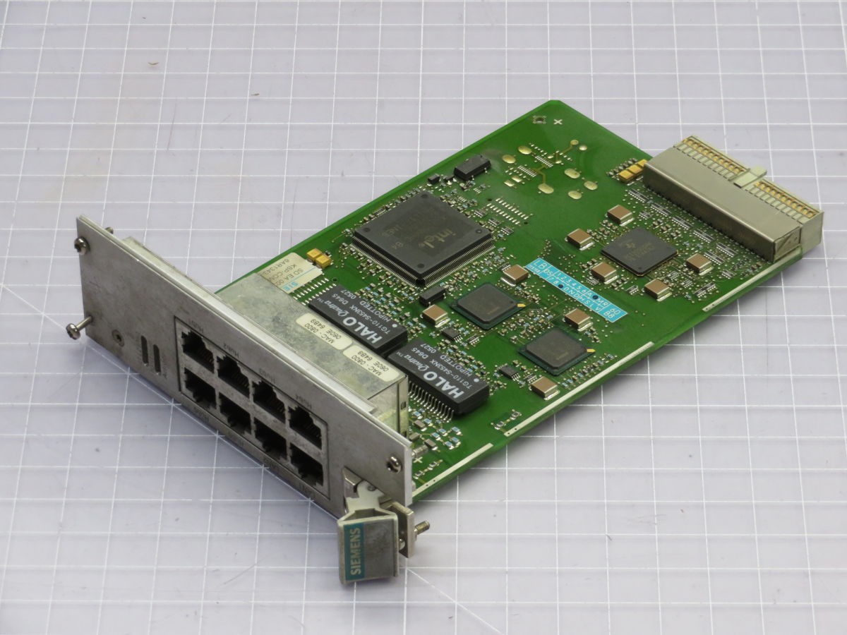 SIEMENS 6AR1343-0AA10-0AA0 NETWORK CARD T255984