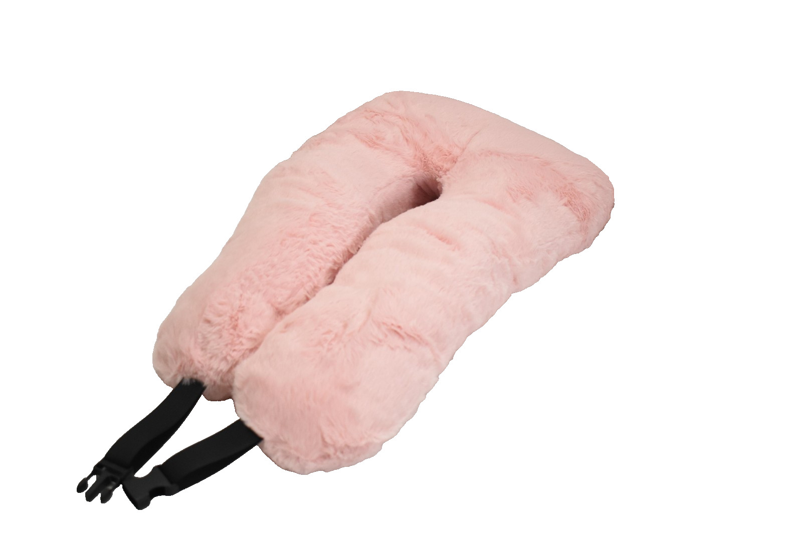 FNSGGP Pink Travel Accessory Bag Plush U Shaped Neck Pillow Adjustable Girls