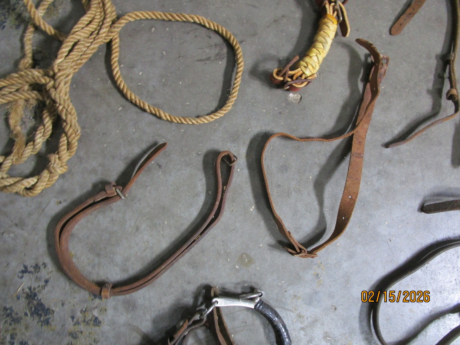 Leather Horse Tack Lot
