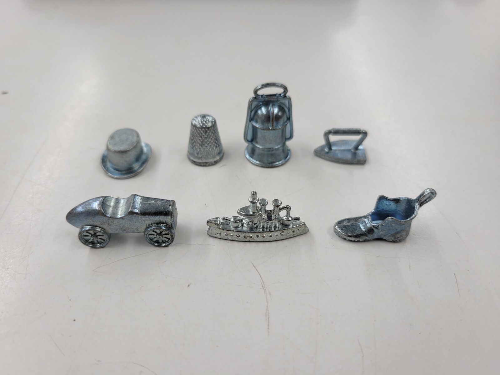 Vintage Lot Of 7 Monopoly Game Pieces. Nice Condition. Parker Brothers
