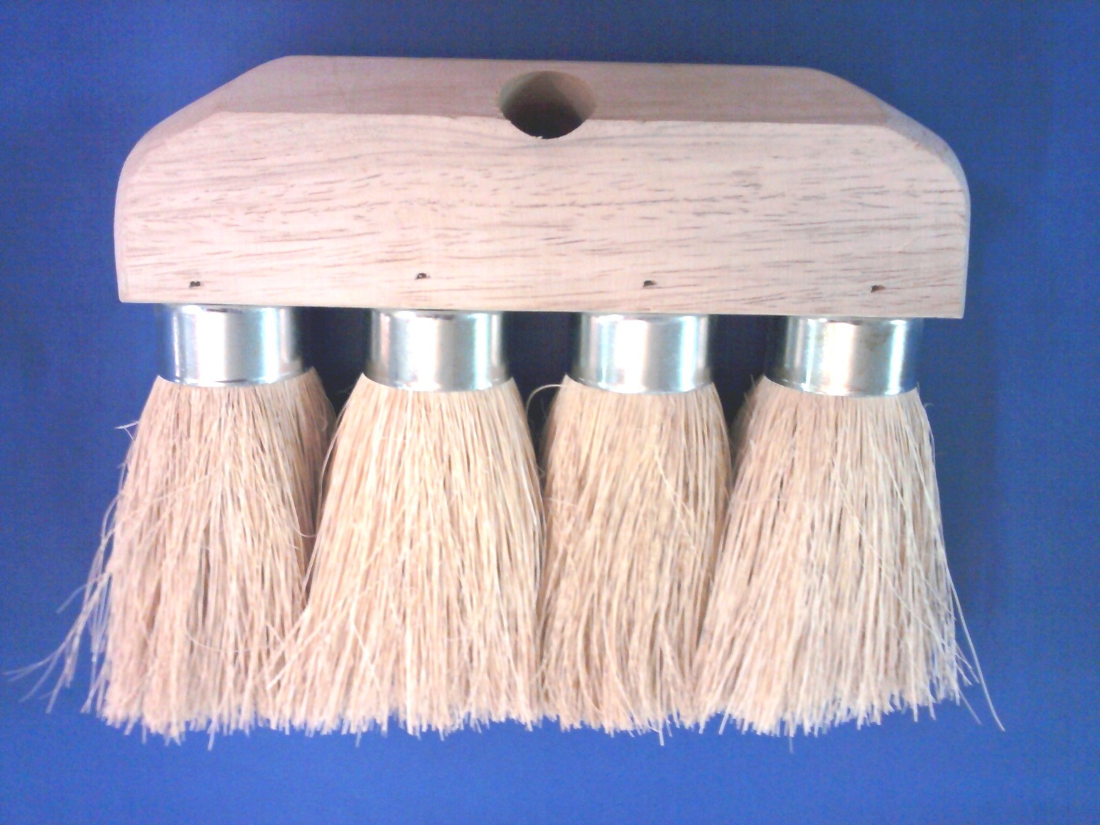 8"x1-3/4" Masonary / Roofing Standered Acid Brushes- 4 Knot, Trim Tampico