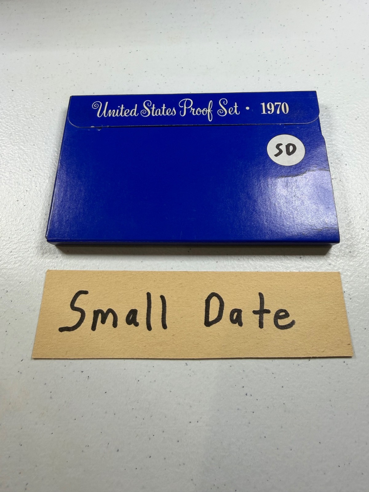 (1)  1970  US Mint Silver PROOF Set,   in OGP,   SMALL DATE CENT,   RARE SET!!!
