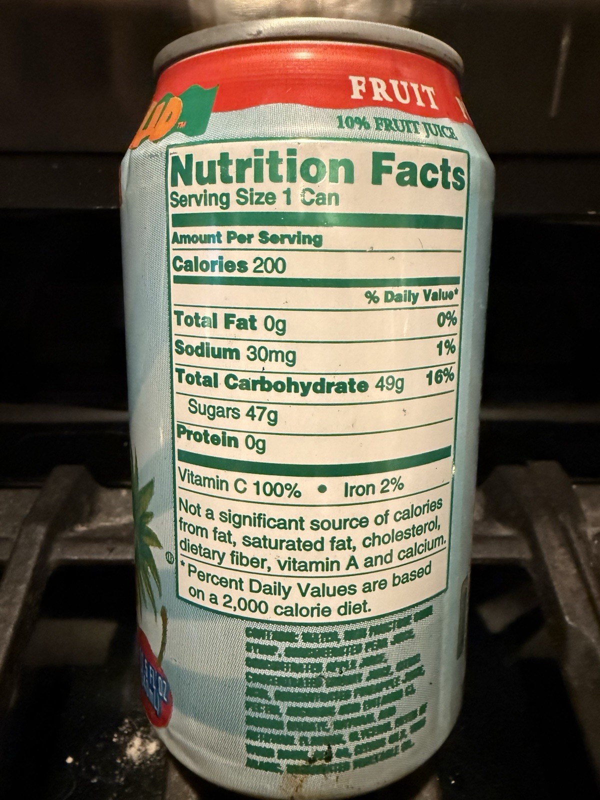 VERYFINE Soda 🥤 Can FRUIT 🍉 PUNCH 🥊