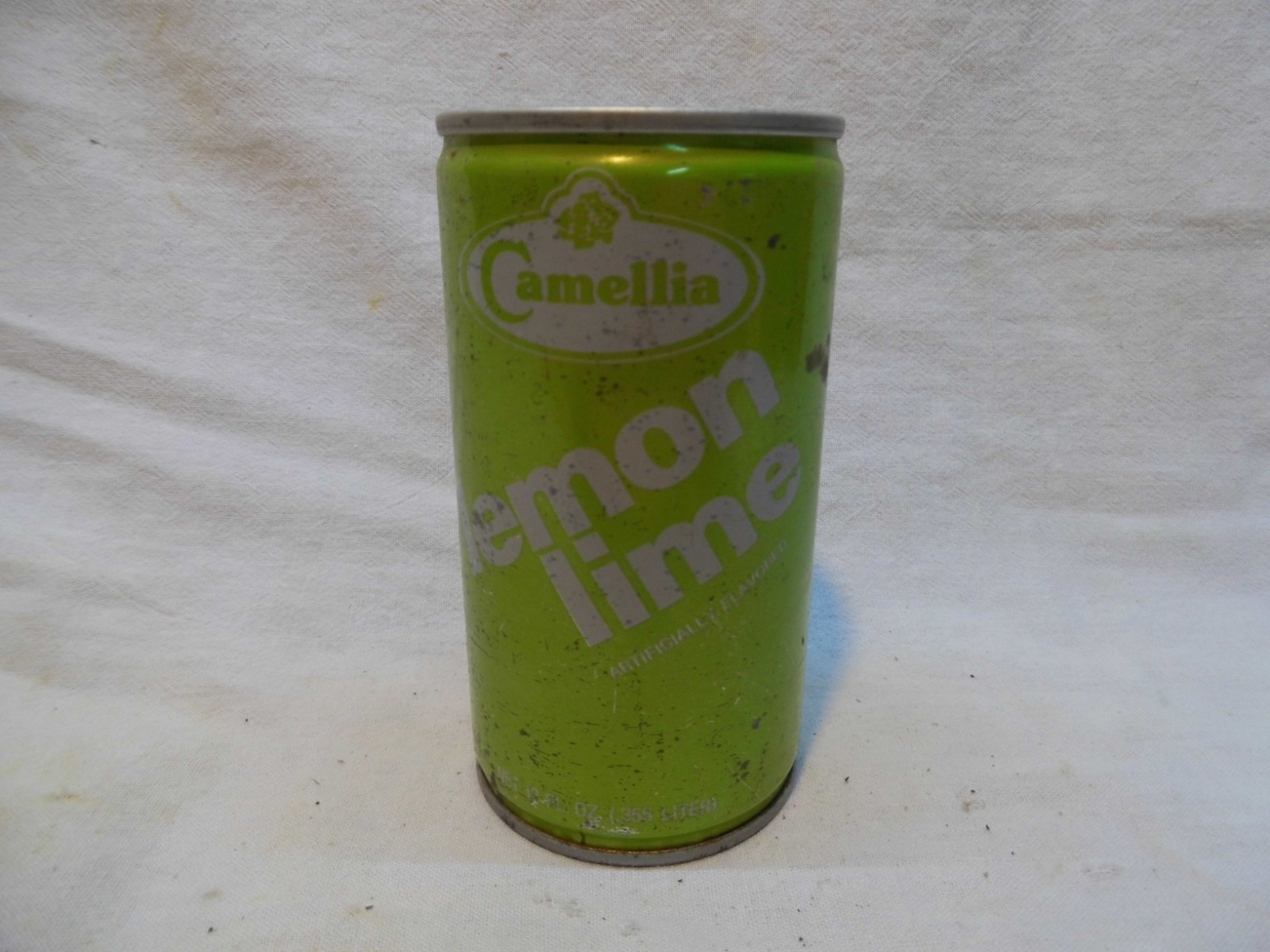 CAMELLIA LEMON LIME C/S SODA CAN~GREAT STATE BEVERAGE CO, BALTIMORE, MD #46