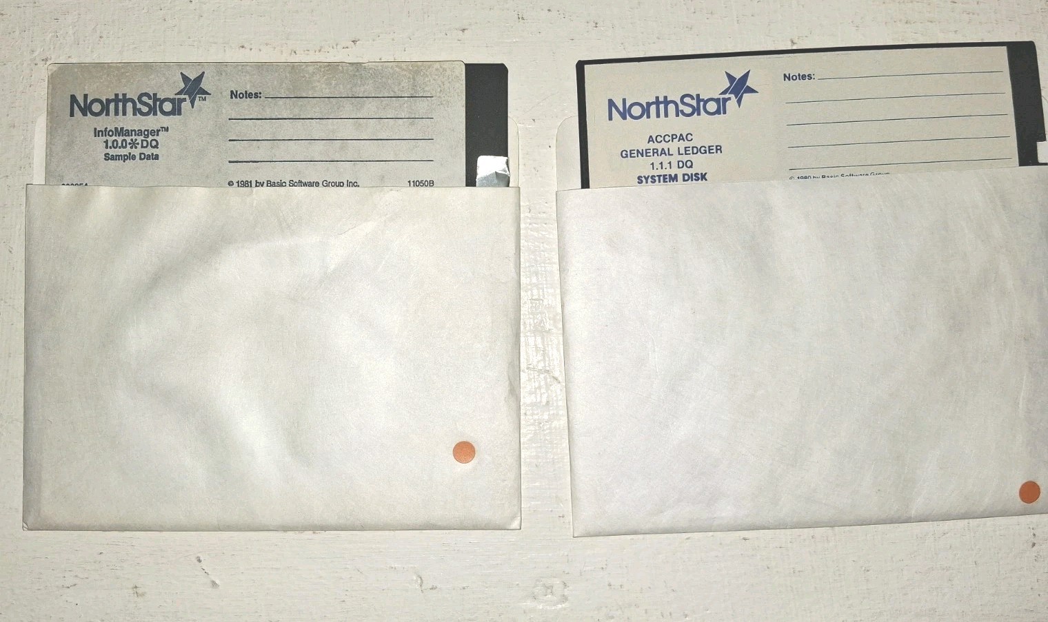 NorthStar Horizon CP/M 7 Disk Lot DOS BASIC ACCPAC InfoManager +Kaypro Case