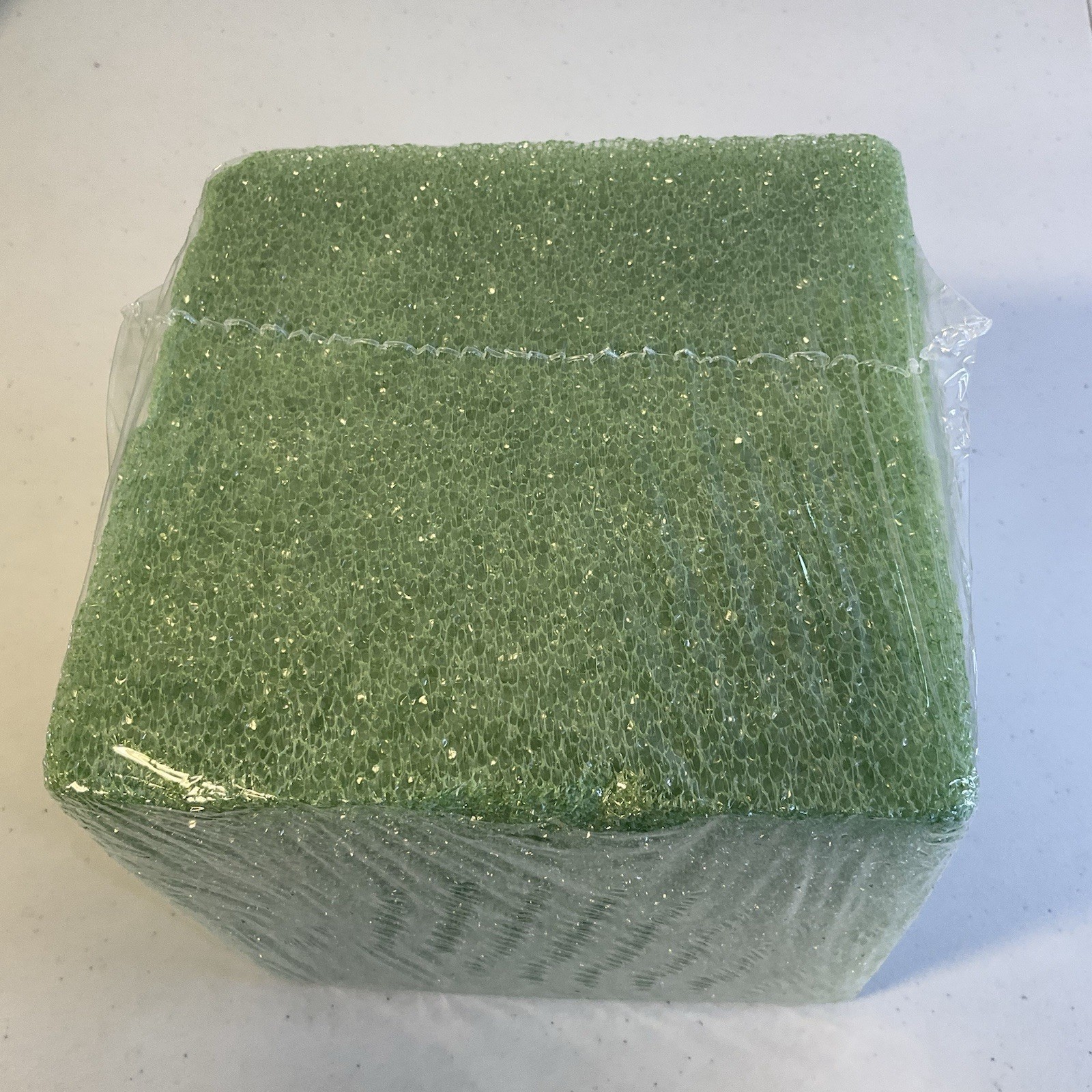 FLORAFOM #6 Green Craft Foam Square. 6” Cube. NEW.