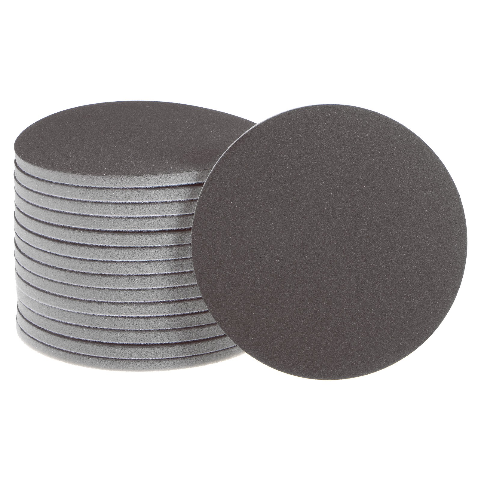 15pcs 320 Grit 5-inch Sponge Pad Sanding Sponge Hook and Loop Sanding Disc