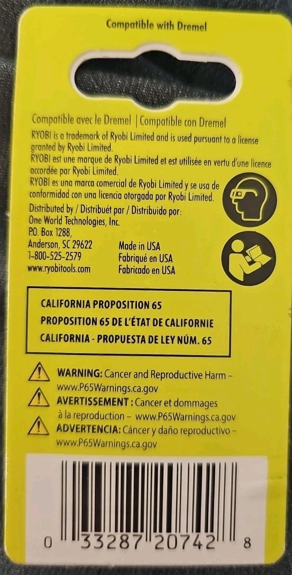 Ryobi A90MR02 Smooth Flame Material Removal Burr