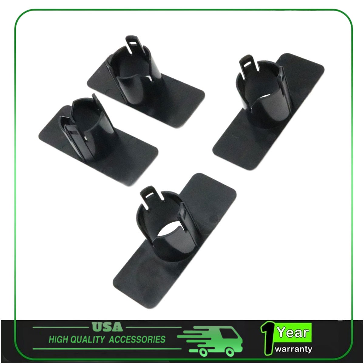 4x PDC Parking Assist Sensor Holder Retainer 22 mm Ø For Audi BMW VW