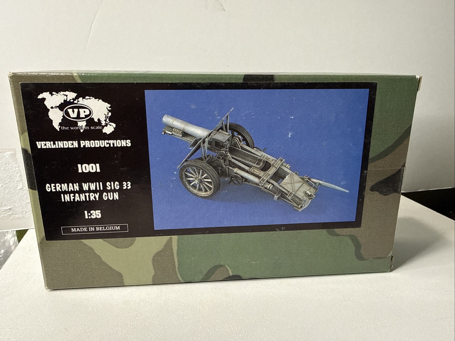 VERLINDEN PRODUCTIONS 1/35 GERMAN WWII SIG-33 INFANTRY GUN #1001 resin kit