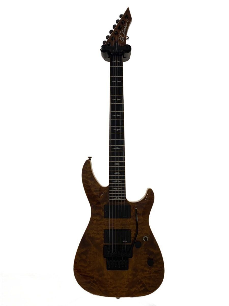 B.c.rich Electric Guitar Villan Deluxe Tigers Eye 2014 Genuine EMG With Used