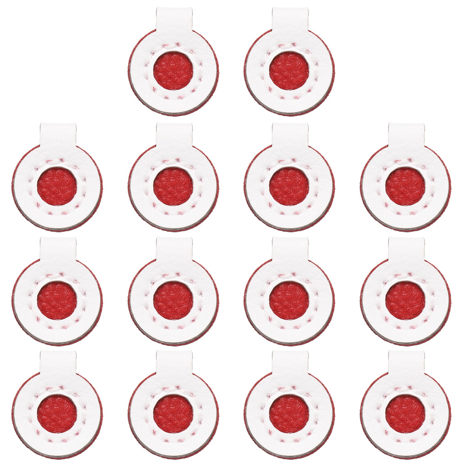 14Pcs Microfiber Bullseye Targets for Shooting Practice 2cm