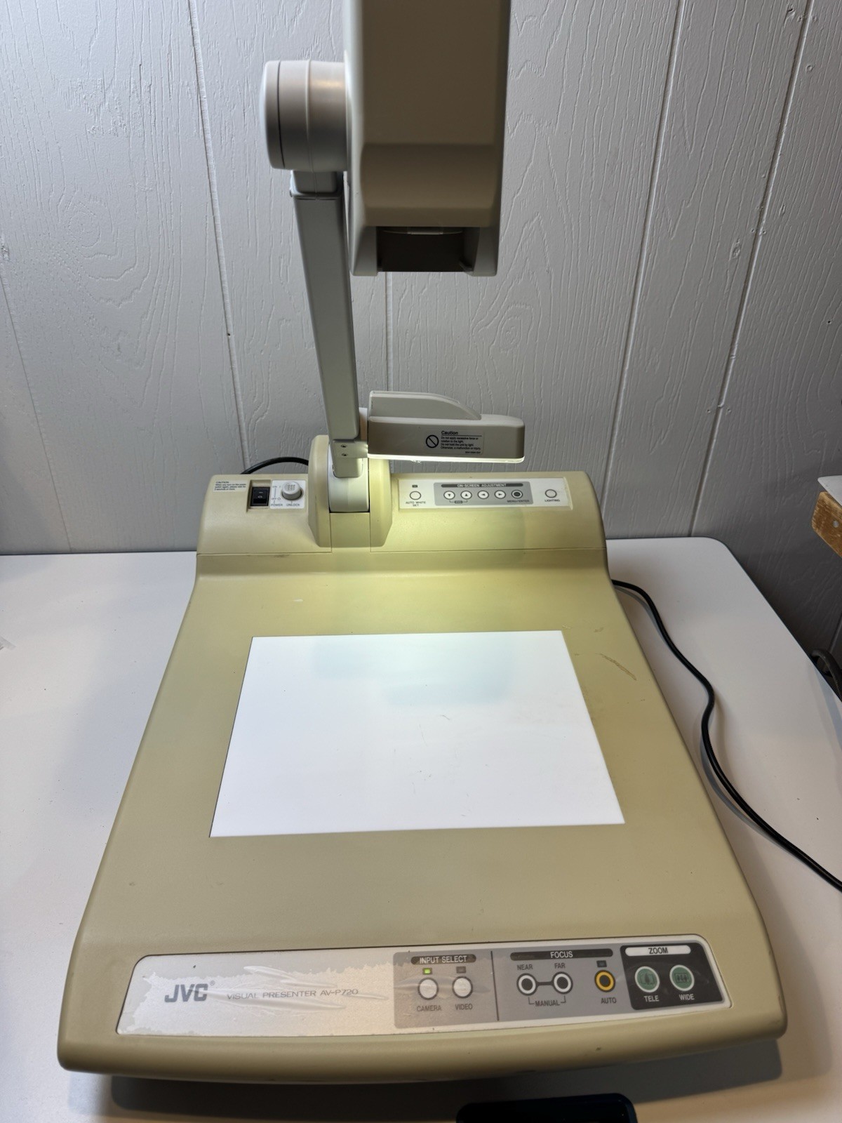 JVC AV-P720U Visual Presenter - Audio Video Document Camera - Tested, Works!