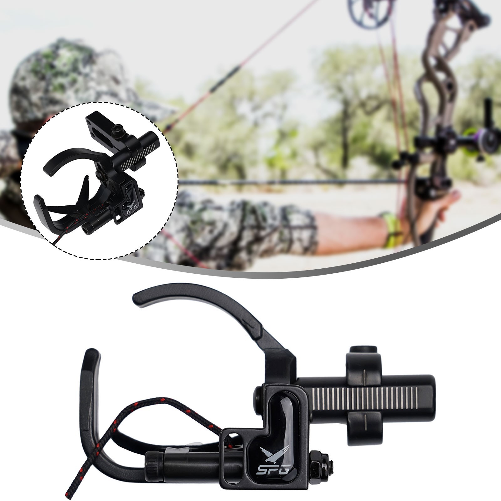 Metal Drop Away Arrow Rest for Compound Bow Noise Reduction Easy Setup