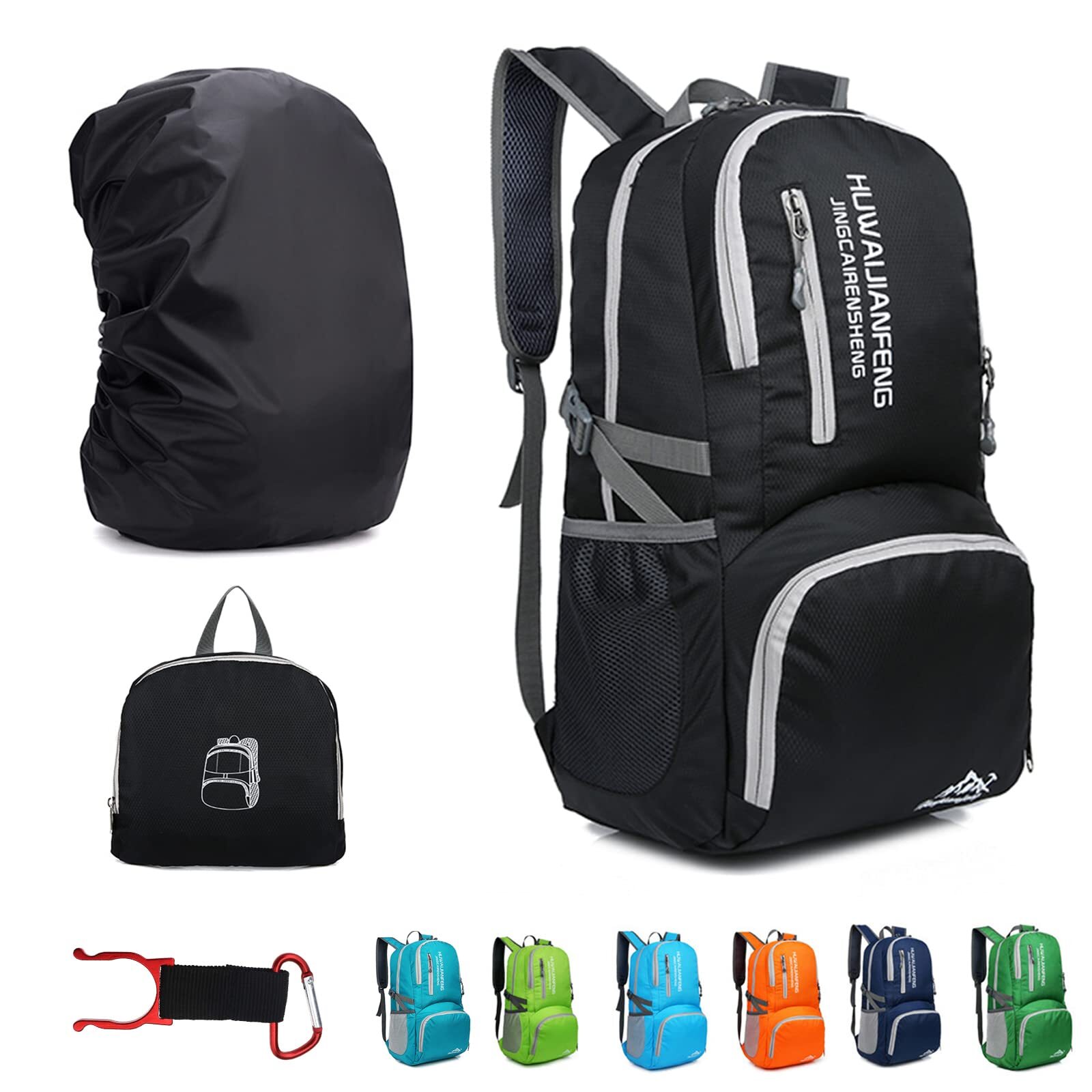 Lywencom Hiking knapsack30l sporty lightweight folding waterproof ultralight ...
