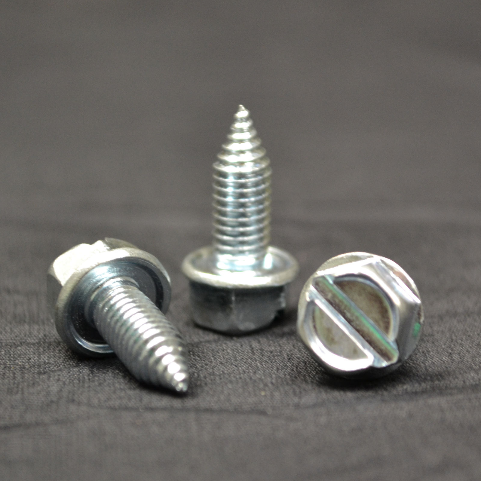 LICENSE PLATE SCREWS - HEX HEAD METRIC (500 per Box) *****Fast Shipping