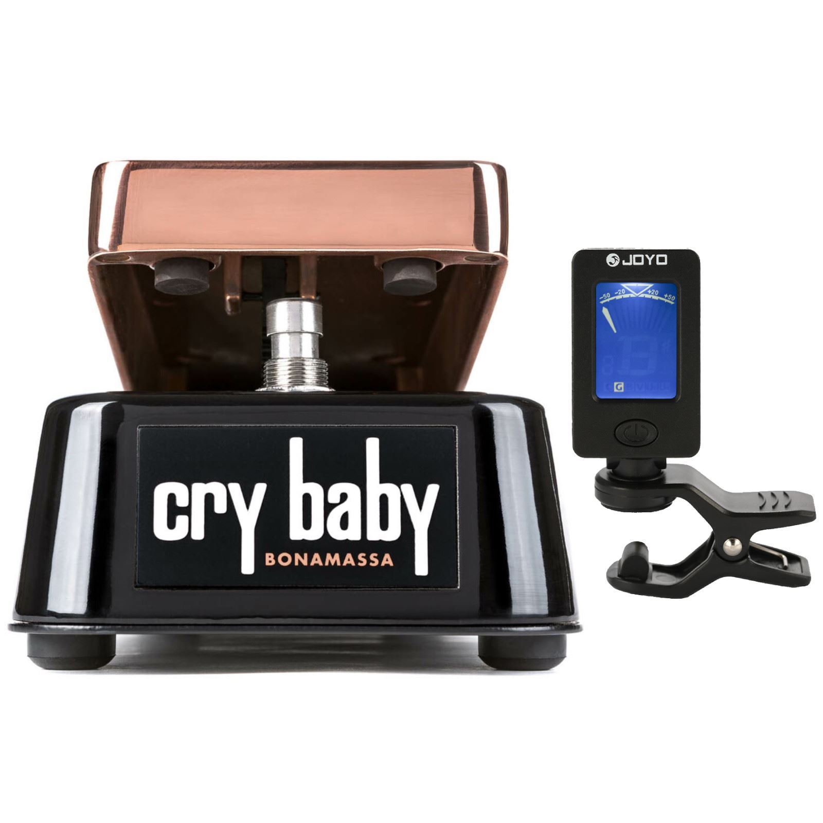 Dunlop JB95 Joe Bonamassa Signature Cry Baby Wah Pedal with Tuner