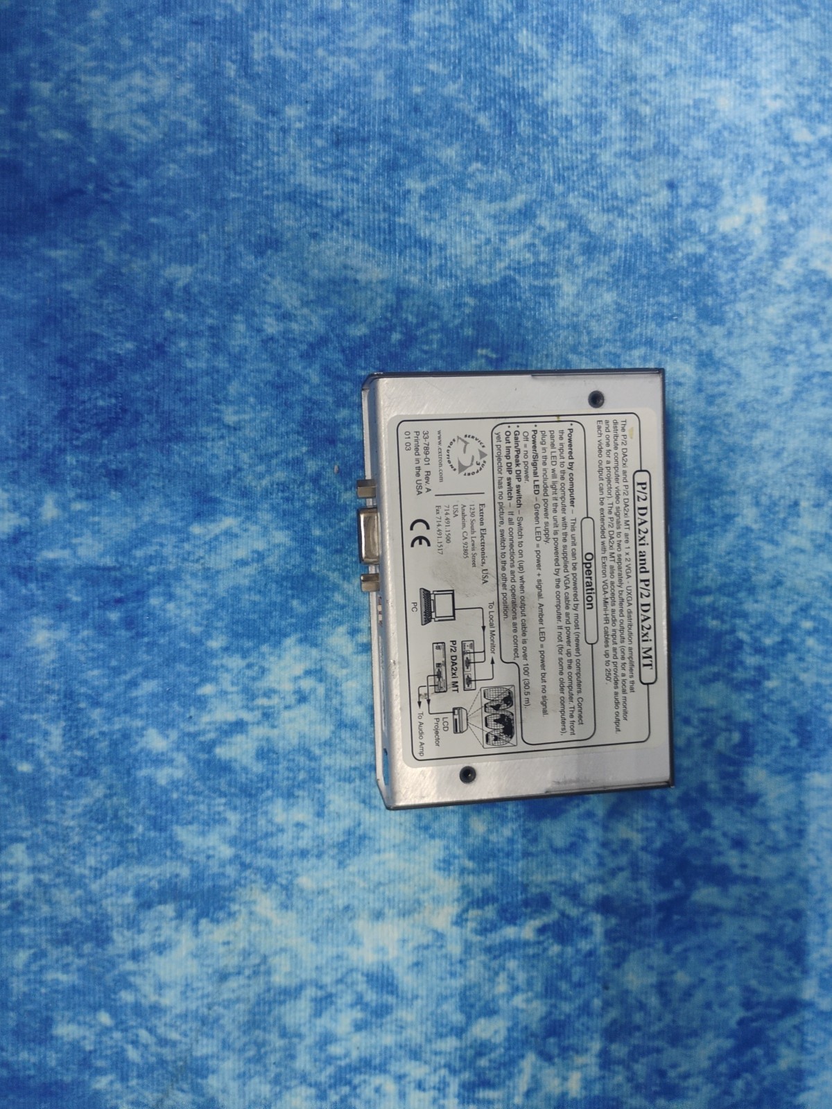 Extron Electronics P/2 DAxi and P/2 DA2xi MT