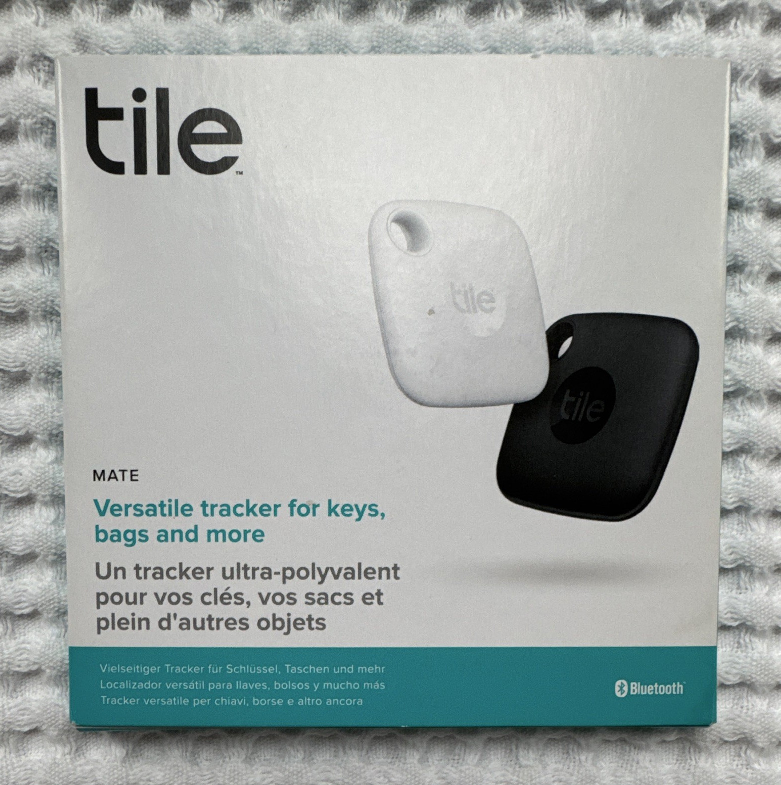 Tile Mate Bluetooth Key Wallet Bag Tracker & Finder, 1 NEW SEALED Model RE-40001